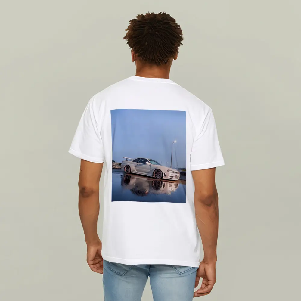 Nissan Skyline GT-R R34 Wet Parking Lot – T-Shirts