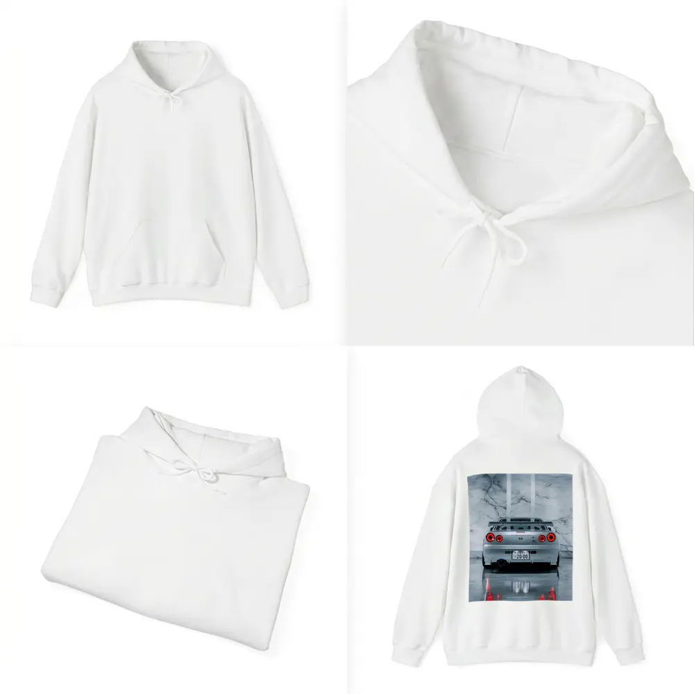 Nissan Skyline GT-R R34 Marble Studio – Hoodies