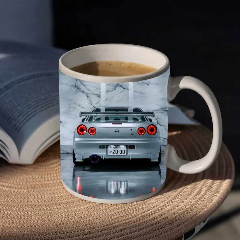 Nissan Skyline GT-R R34 Marble Studio – Mugs