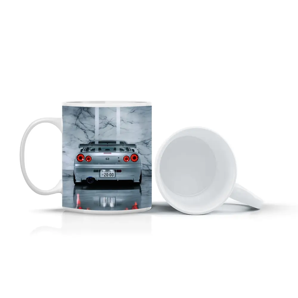 Nissan Skyline GT-R R34 Marble Studio – Mugs