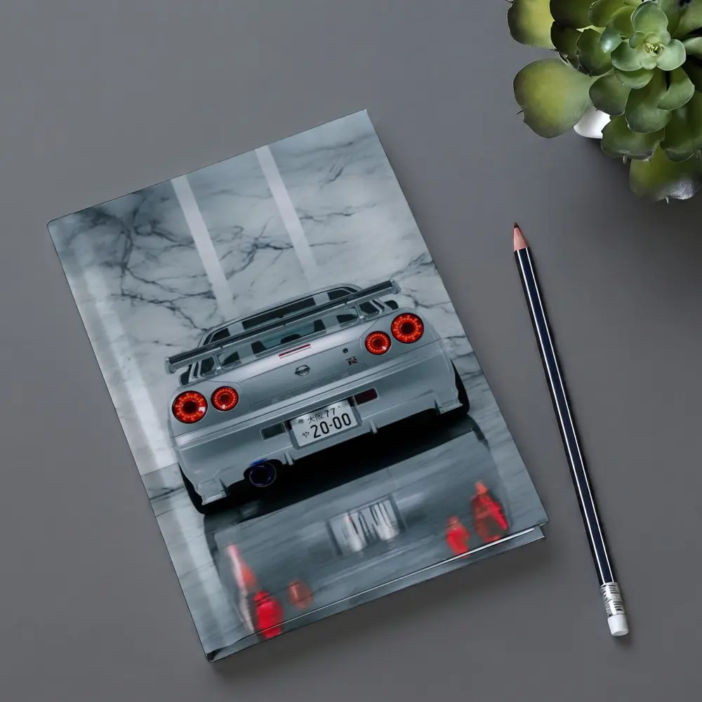 Nissan Skyline GT-R R34 Marble Studio – Notebooks