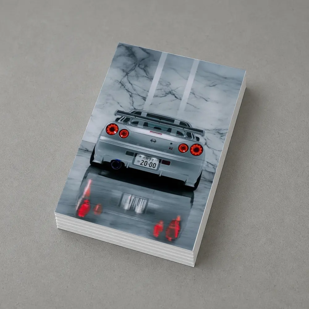 Nissan Skyline GT-R R34 Marble Studio – Postcards