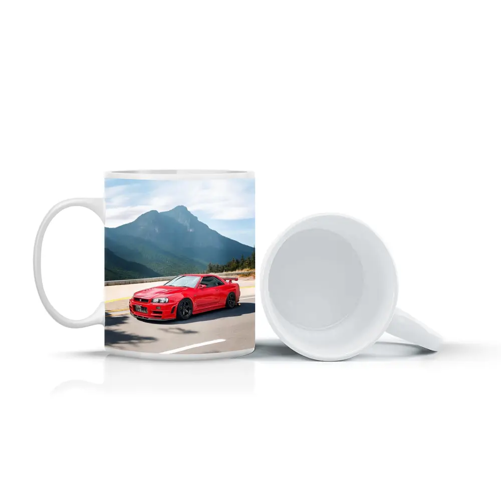 Nissan Skyline GT-R R34 Red Mountain Road – Mugs