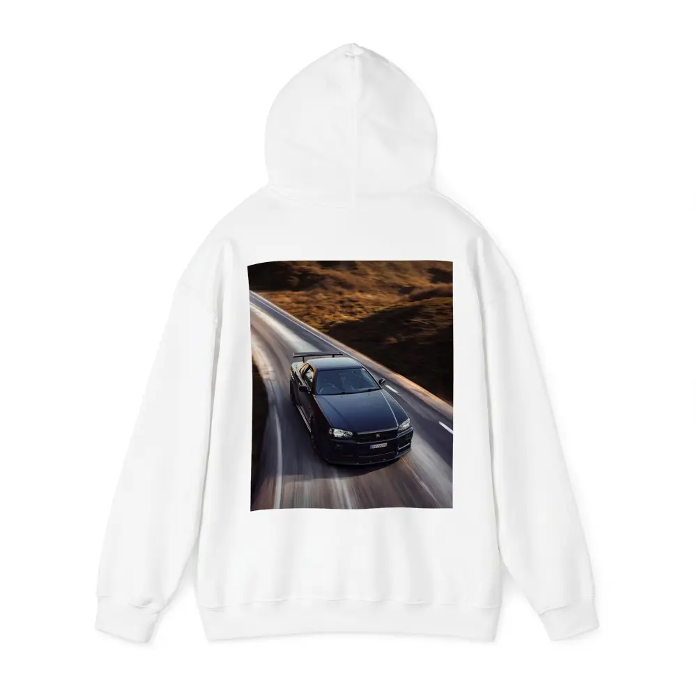 Nissan Skyline GT-R R34 Mountain Road – Hoodies