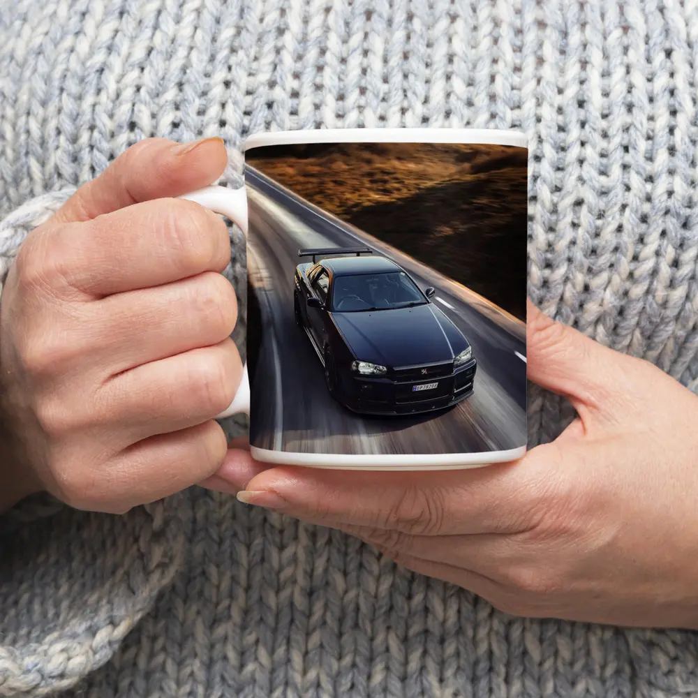 Nissan Skyline GT-R R34 Mountain Road – Mugs