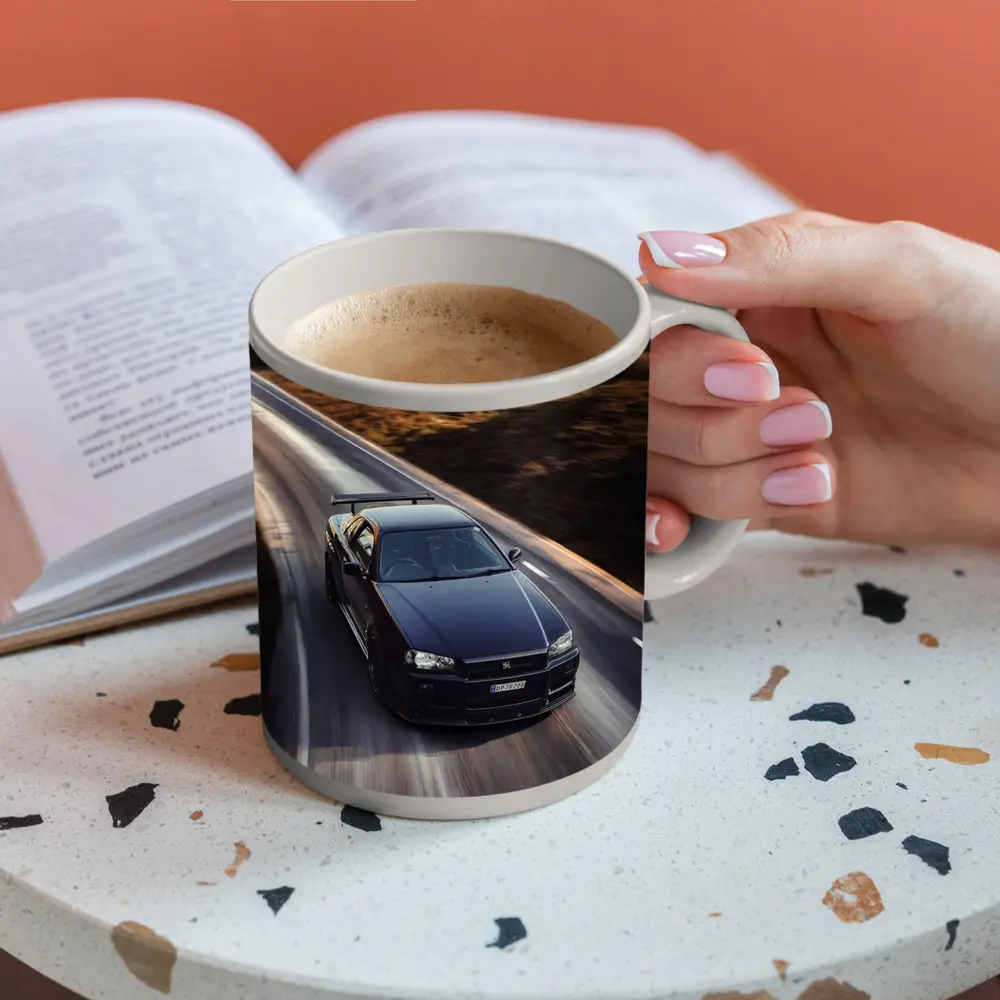 Nissan Skyline GT-R R34 Mountain Road – Mugs