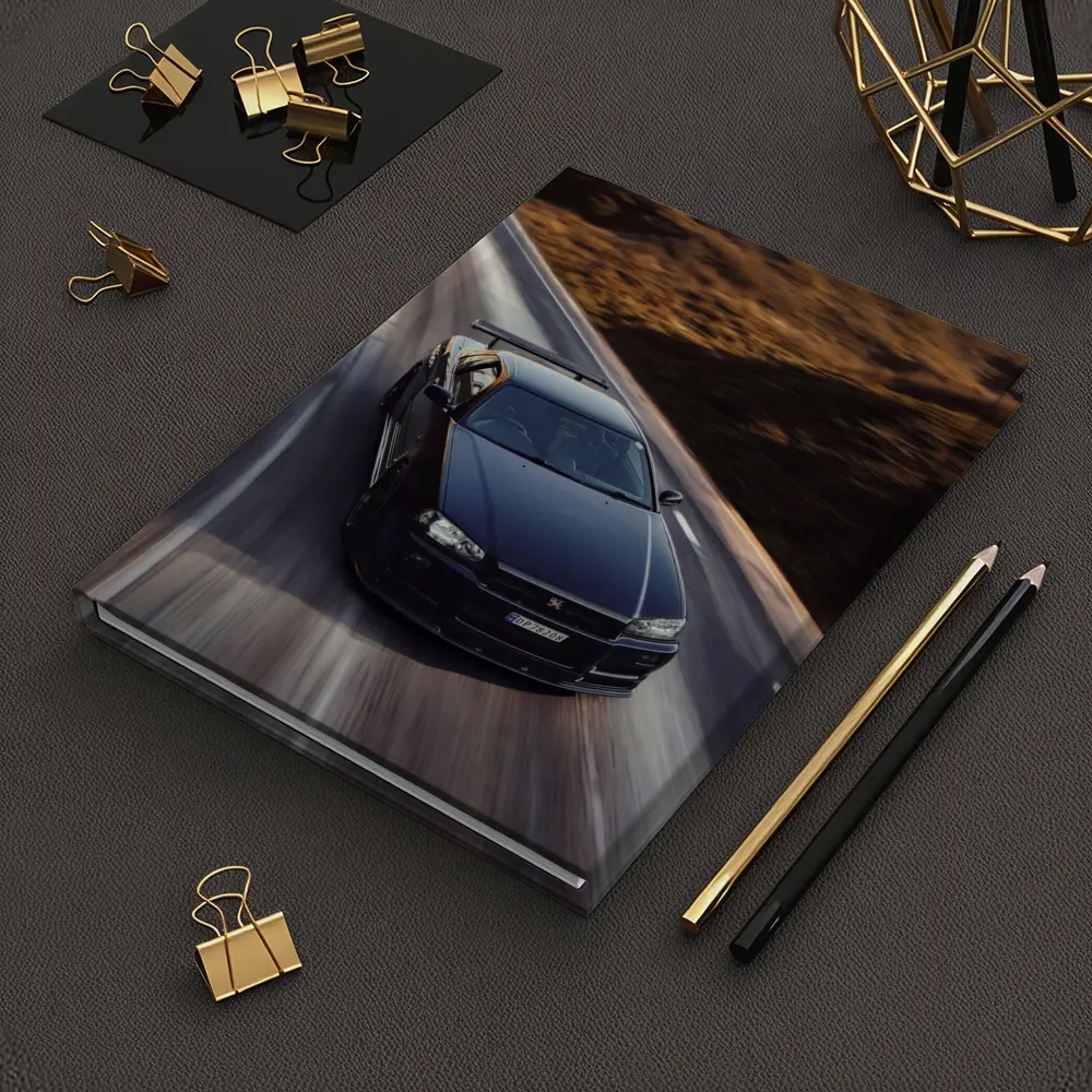 Nissan Skyline GT-R R34 Mountain Road – Notebooks