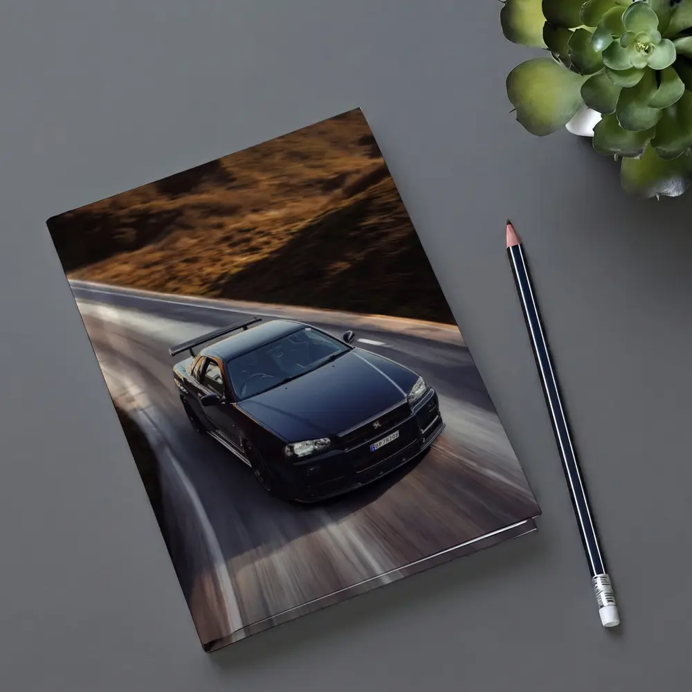 Nissan Skyline GT-R R34 Mountain Road – Notebooks