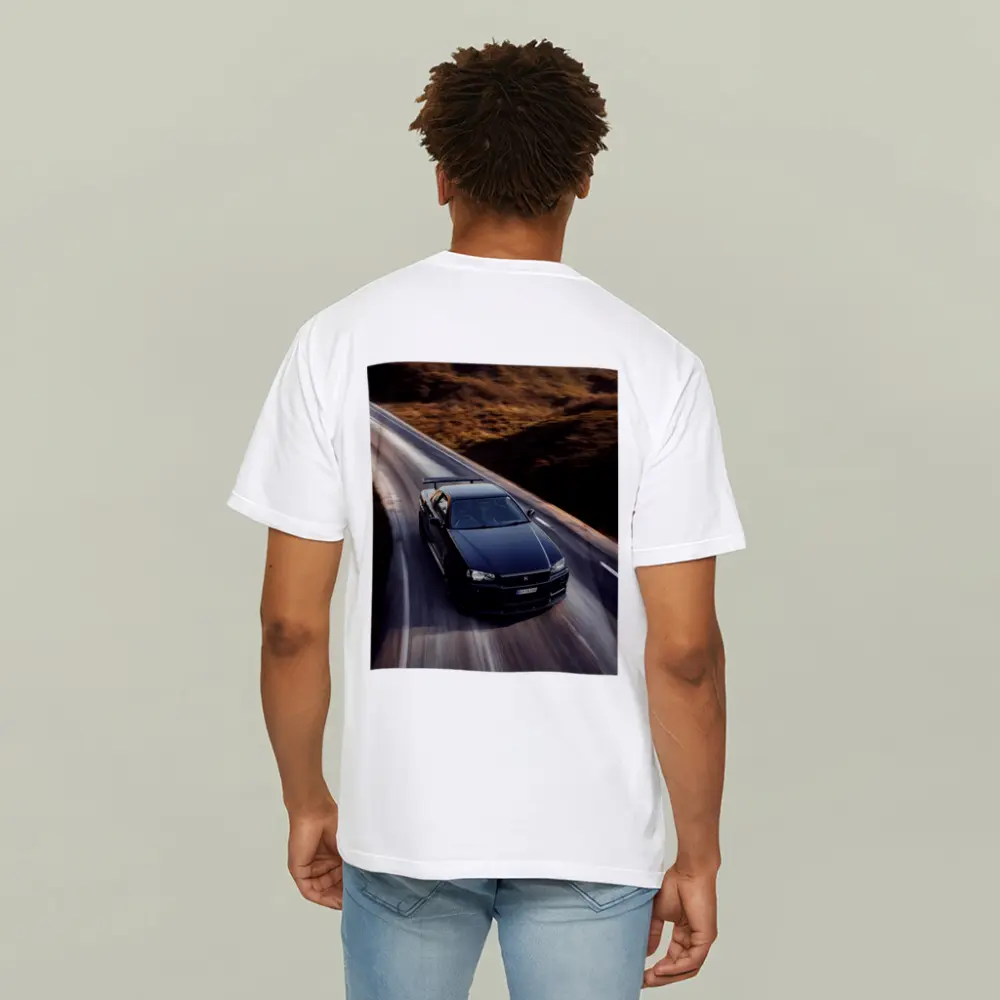 Nissan Skyline GT-R R34 Mountain Road – T-Shirts