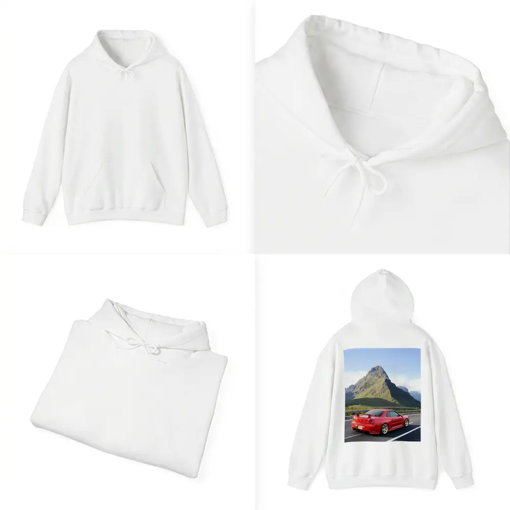 Nissan Skyline GT-R R34 Red Mountain Road – Hoodies