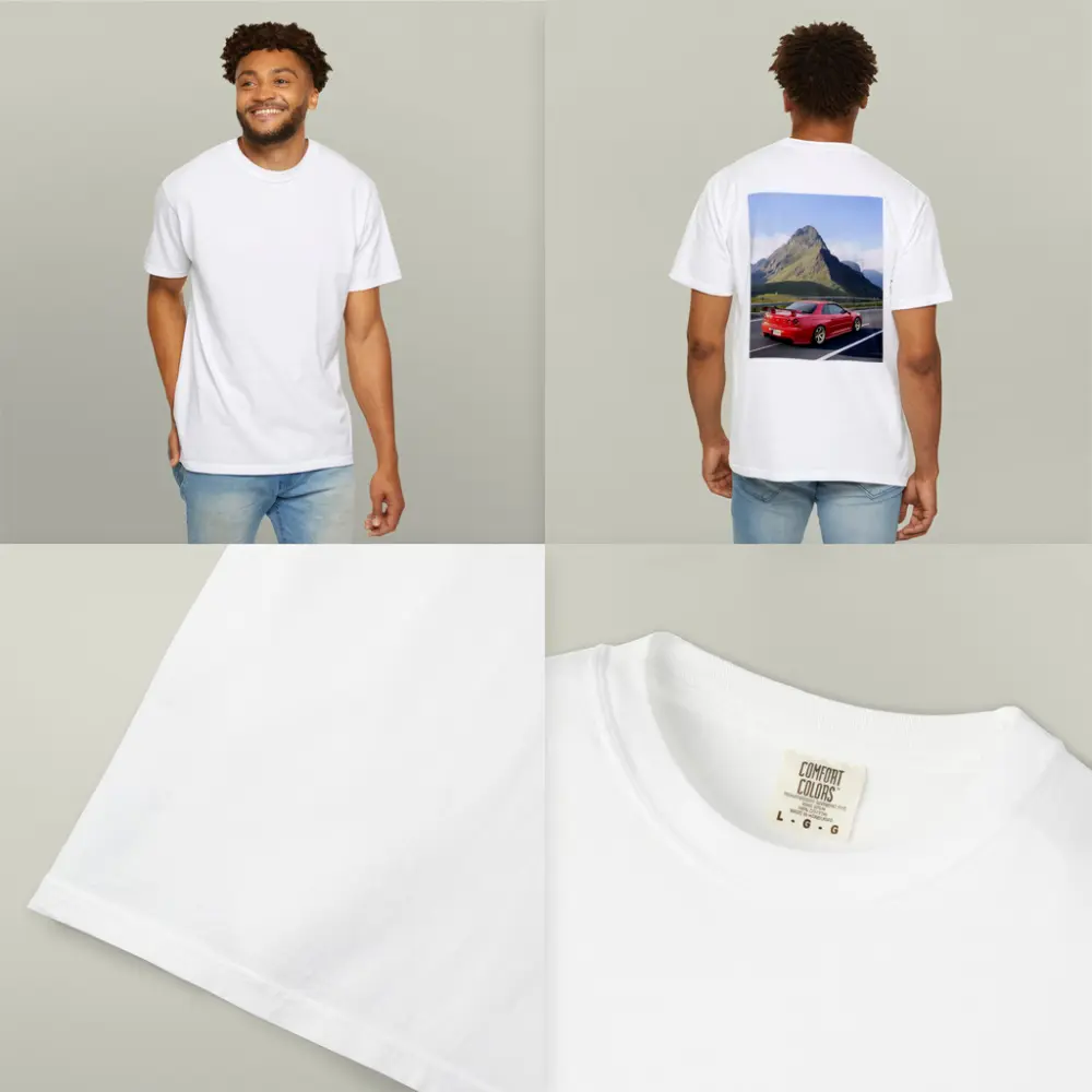 Nissan Skyline GT-R R34 Red Mountain Road – T-Shirts