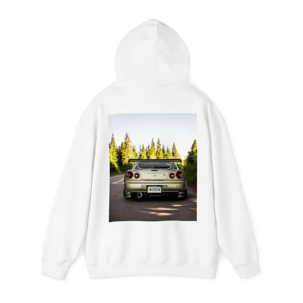 Nissan Skyline GTR R34 Forest Road Rear – Hoodies