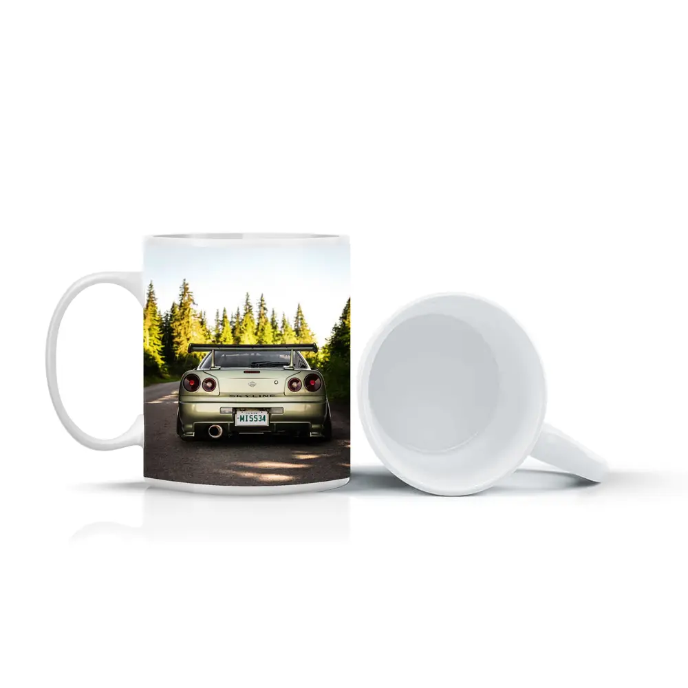 Nissan Skyline GTR R34 Forest Road Rear – Mugs