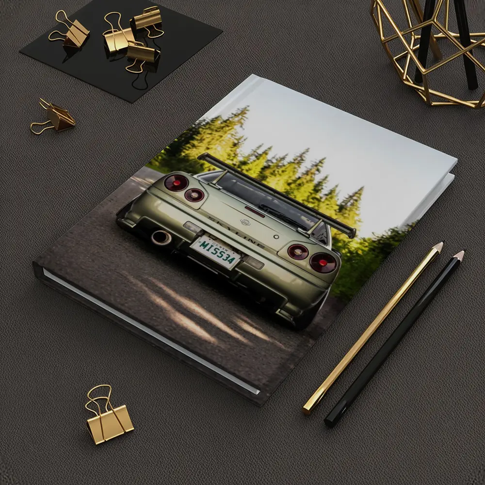 Nissan Skyline GTR R34 Forest Road Rear – Notebooks