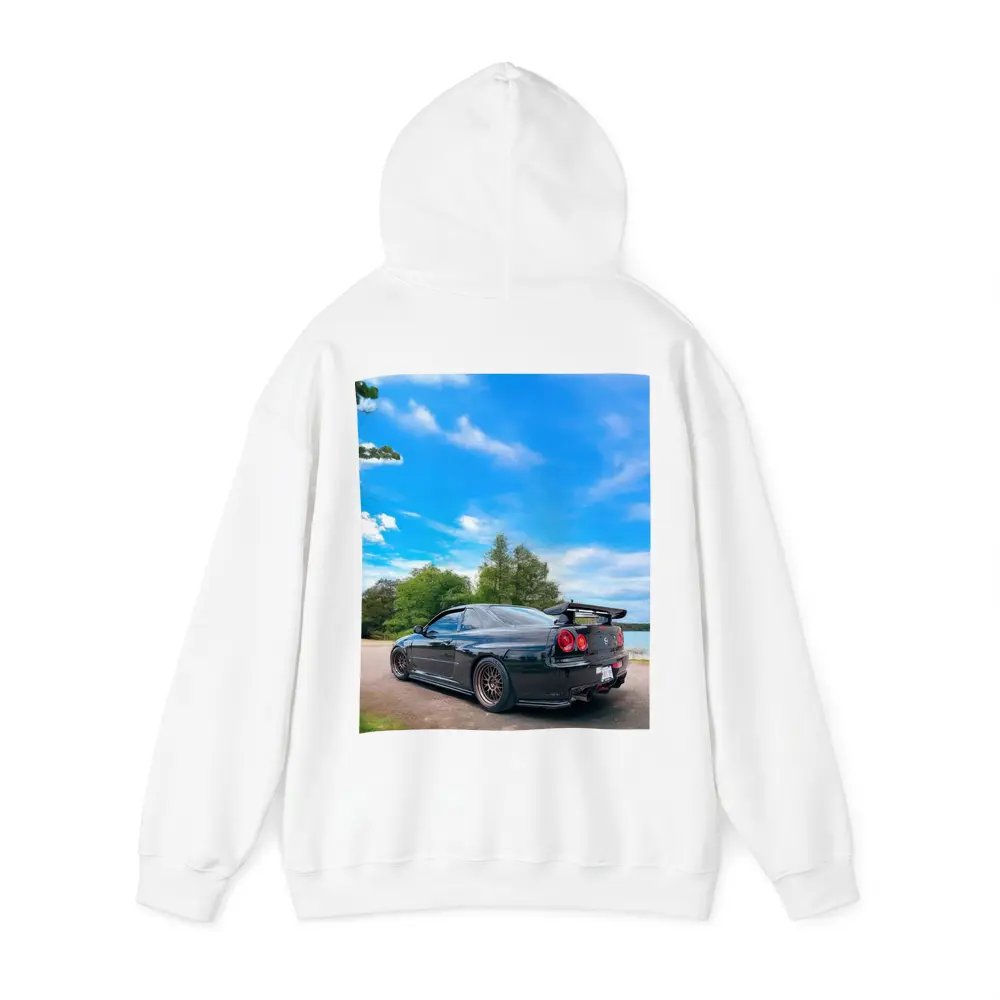Nissan Skyline GT-R R34 Black Nature – Hoodies