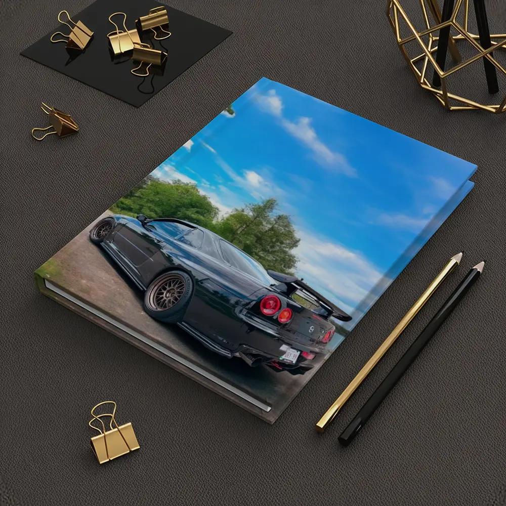 Nissan Skyline GT-R R34 Black Nature – Notebooks