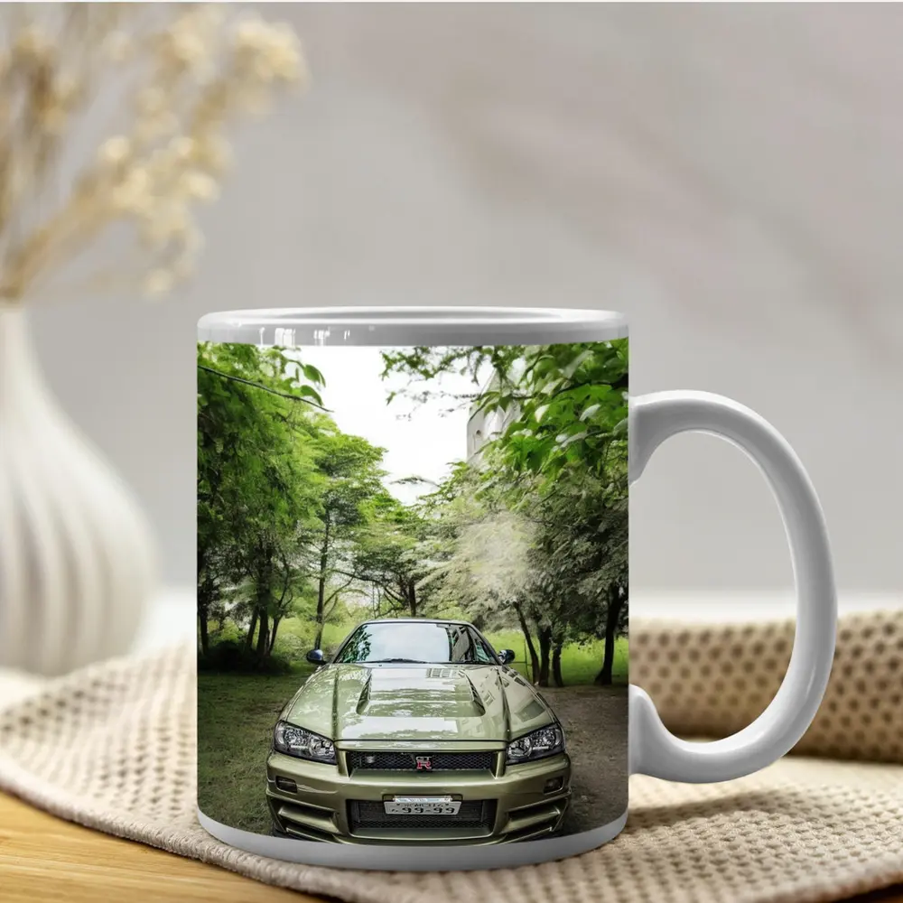 Nissan Skyline GT-R R34 Green Trees – Mugs