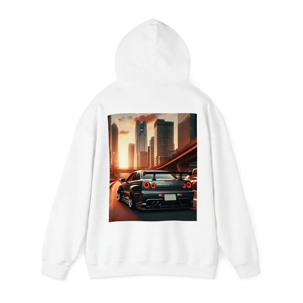 Nissan Skyline GT R City Sunset Drive – Hoodies