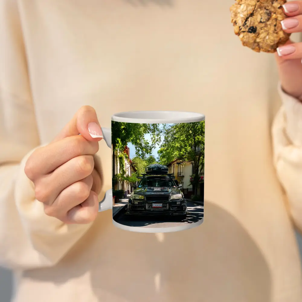 Nissan Skyline GT-R R34 European Street Scene – Mugs