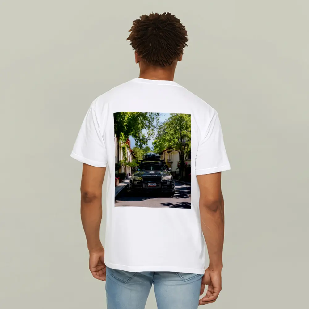 Nissan Skyline GT-R R34 European Street Scene – T-Shirts