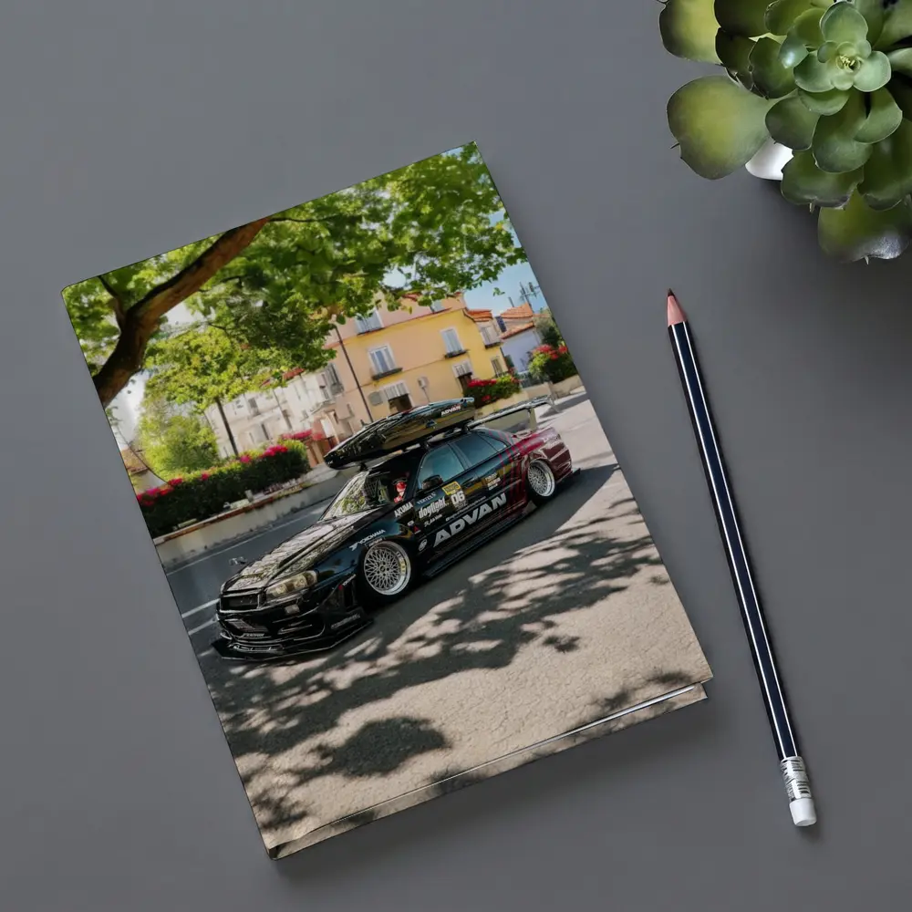 Nissan Skyline GT-R R34 Valencia Street Scene – Notebooks