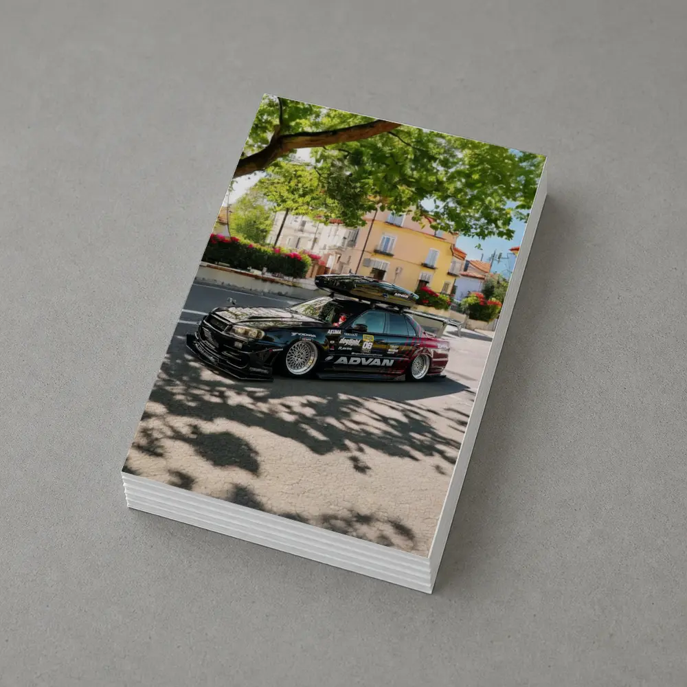 Nissan Skyline GT-R R34 Valencia Street Scene – Postcards