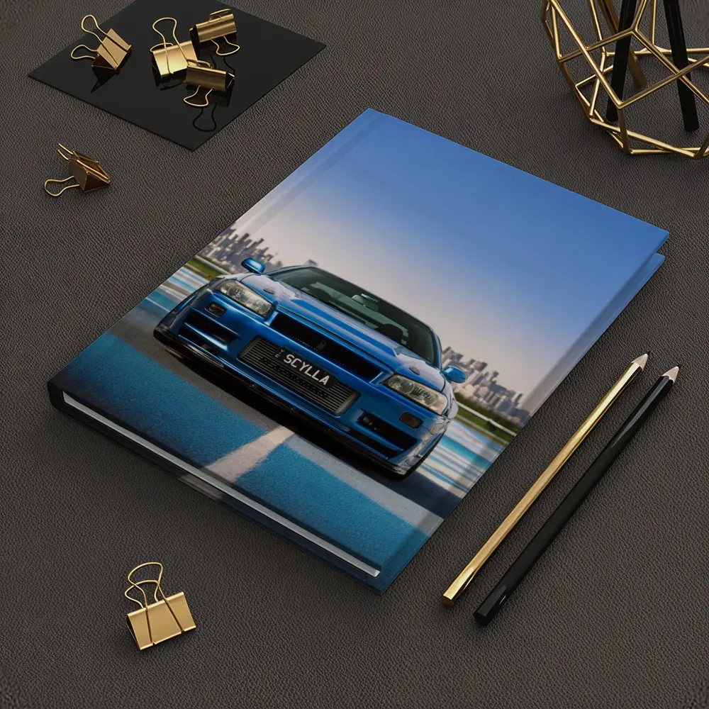 Nissan Skyline GT-R R34 Blue City Track – Notebooks