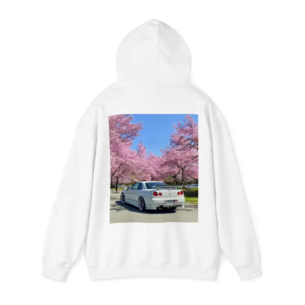 Nissan Skyline GT-R R34 Cherry Blossoms Japan – Hoodies