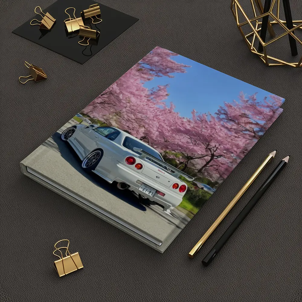 Nissan Skyline GT-R R34 Cherry Blossoms Japan – Notebooks