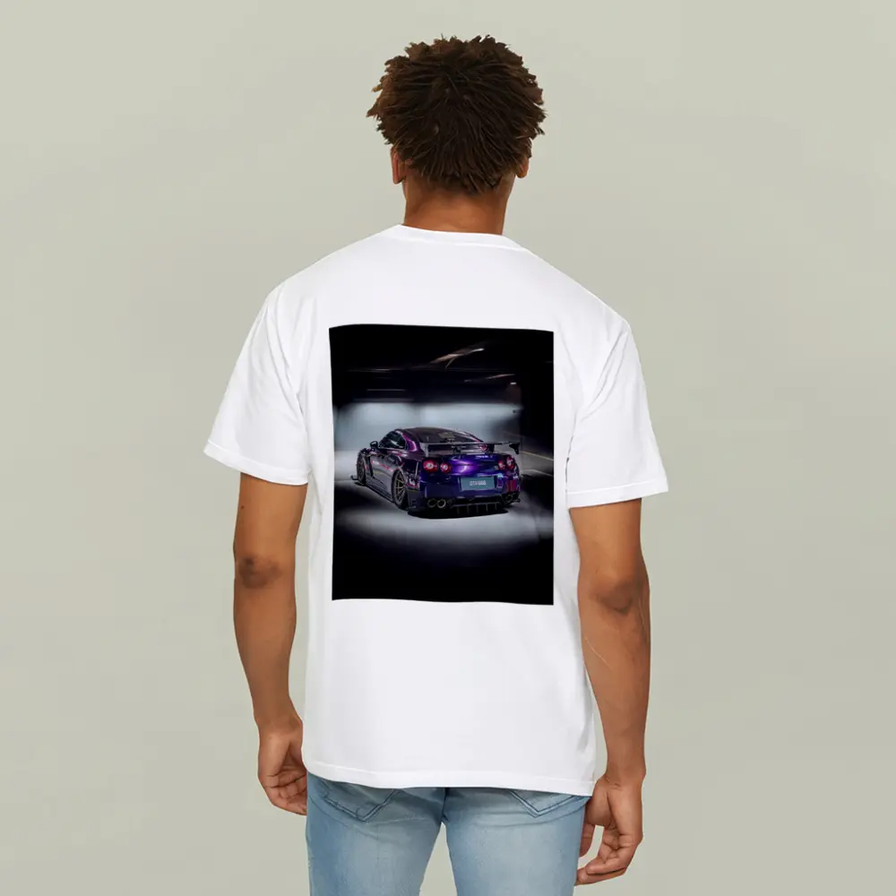 Nissan GTR Purple Wide Body Dark Garage – T-Shirts