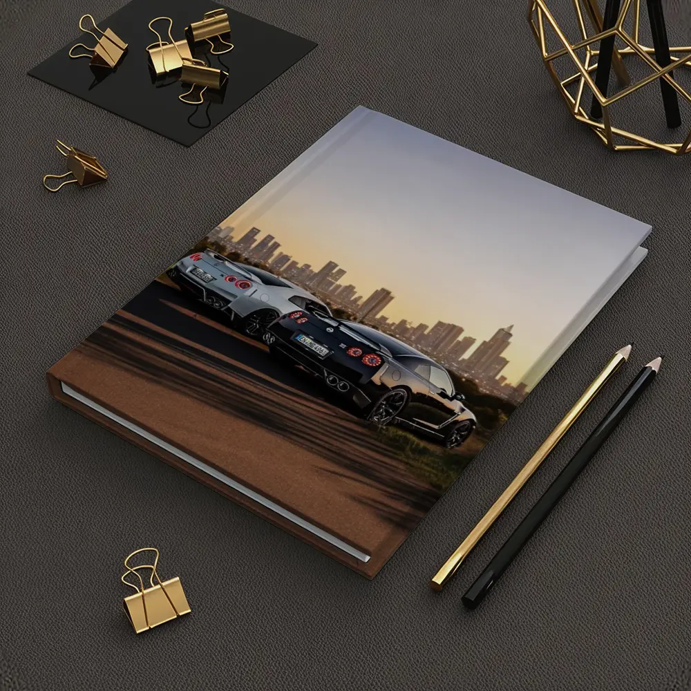Nissan GT-R Duo City Skyline Sunset – Notebooks