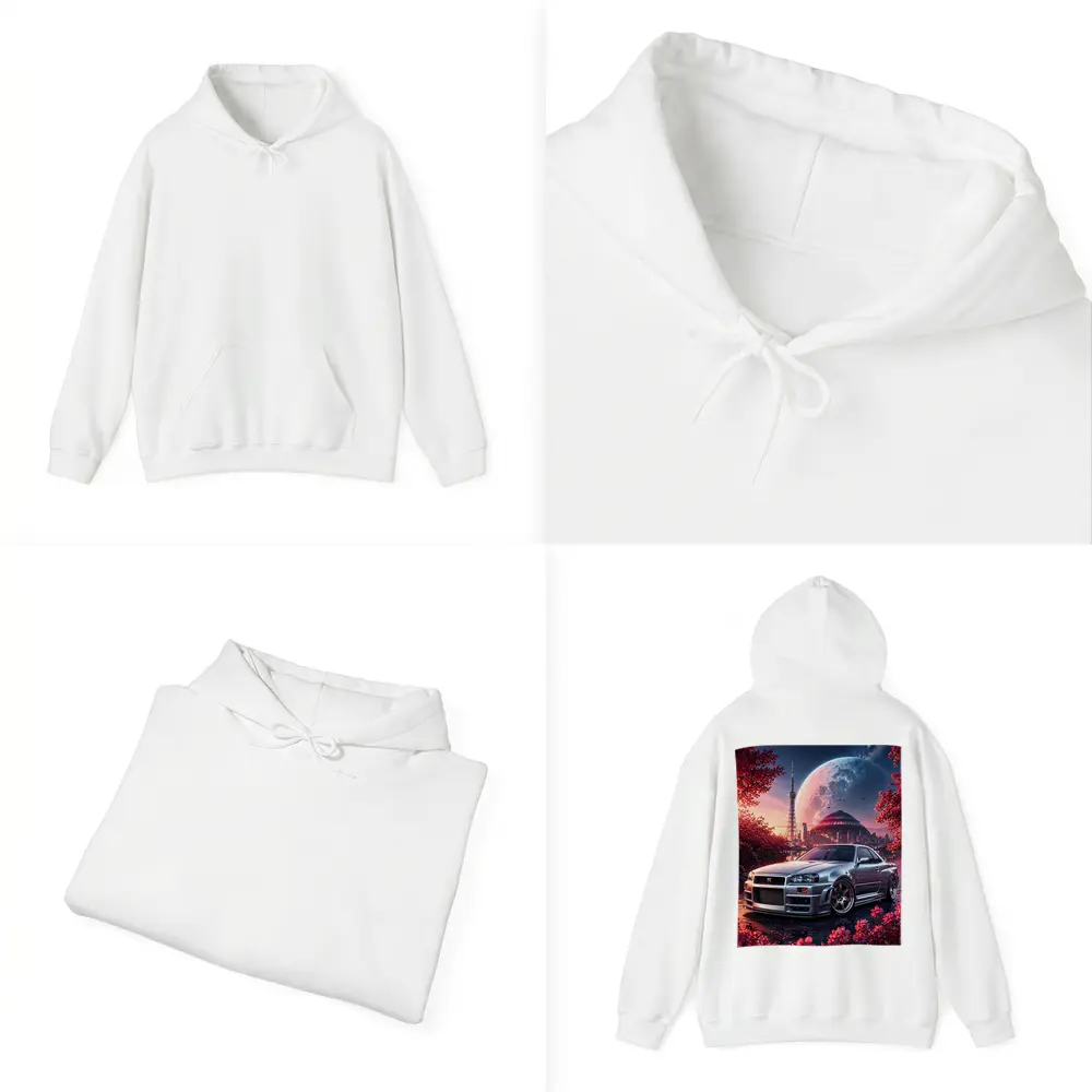 Nissan Skyline GT-R Tokyo Night Moon – Hoodies