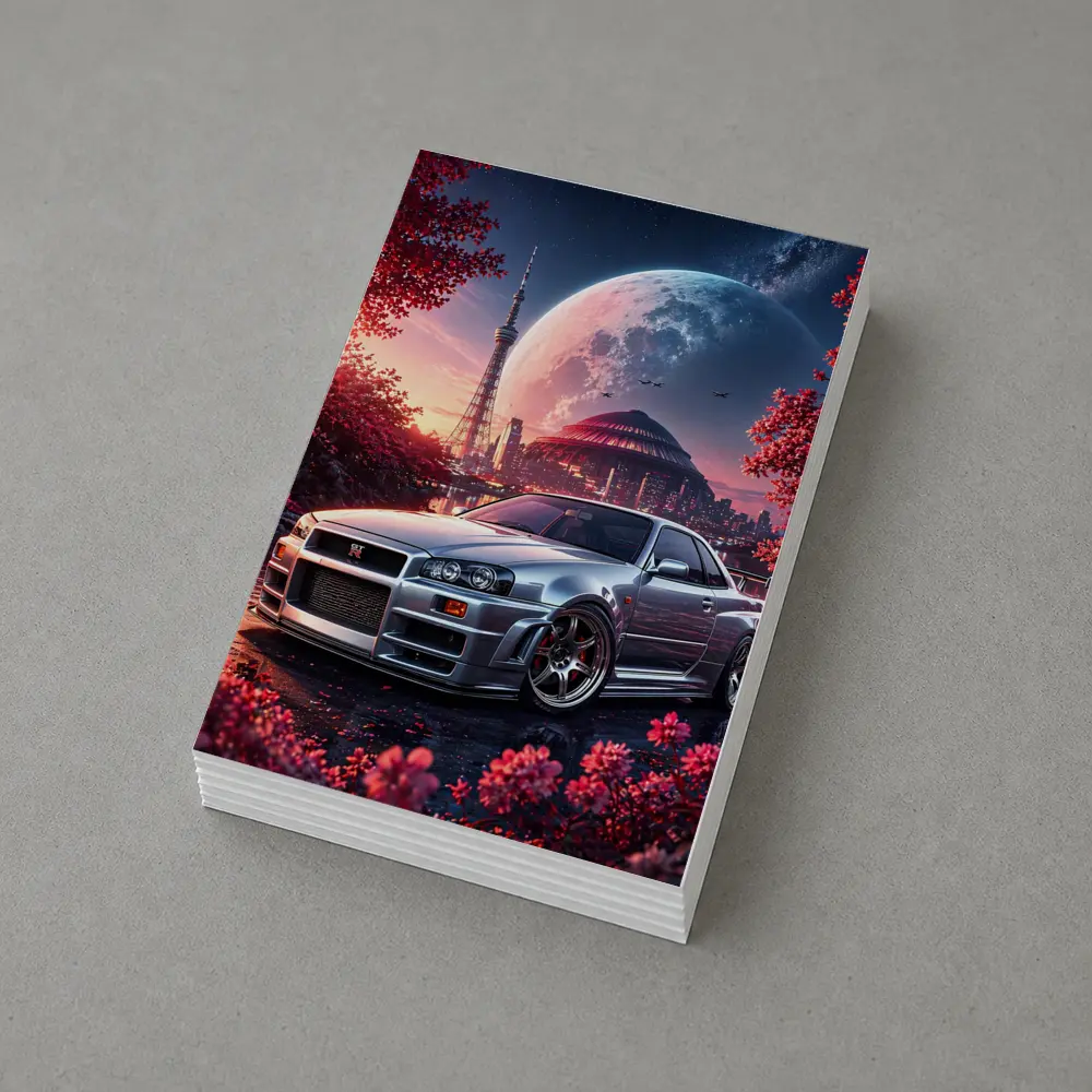 Nissan Skyline GT-R Tokyo Night Moon – Postcards