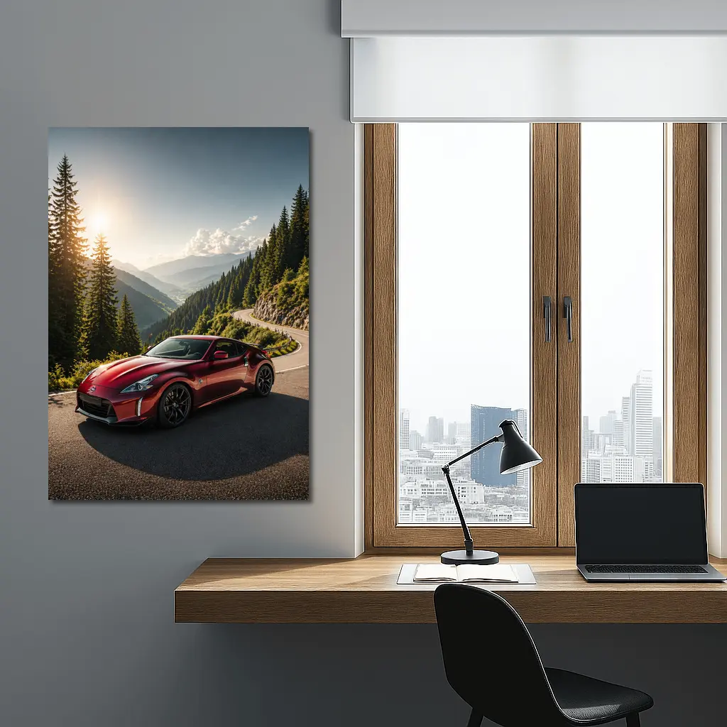 Nissan 370Z Red Mountain Road Drive – Wall Art