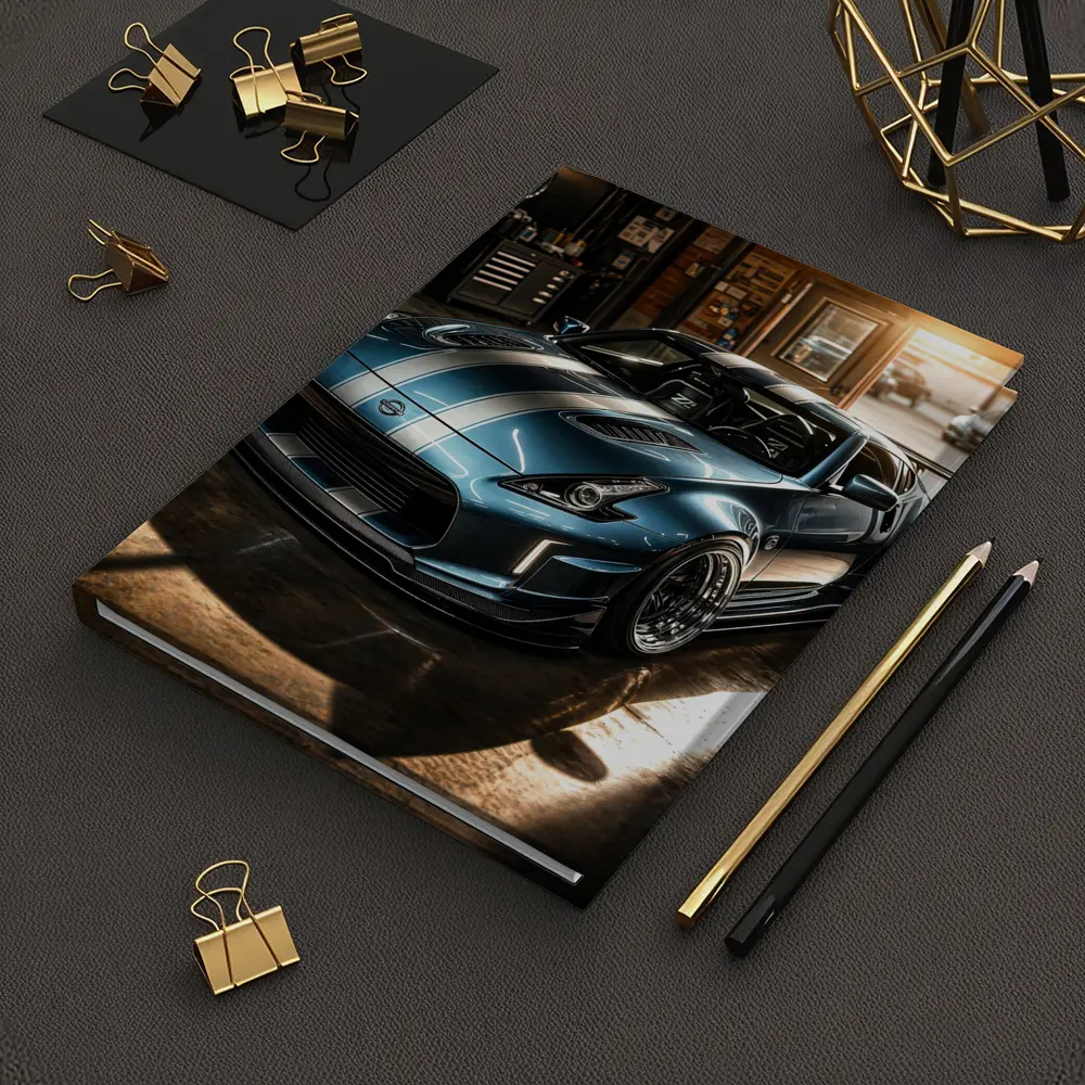 Nissan 370Z Wide Body Build Garage Scene – Notebooks