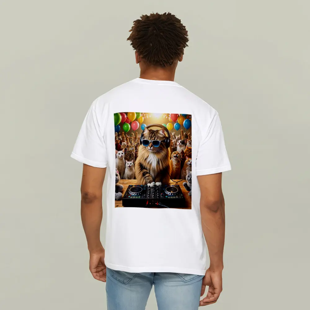 Norwegian Forest Cat DJ Party Balloons – T-Shirts