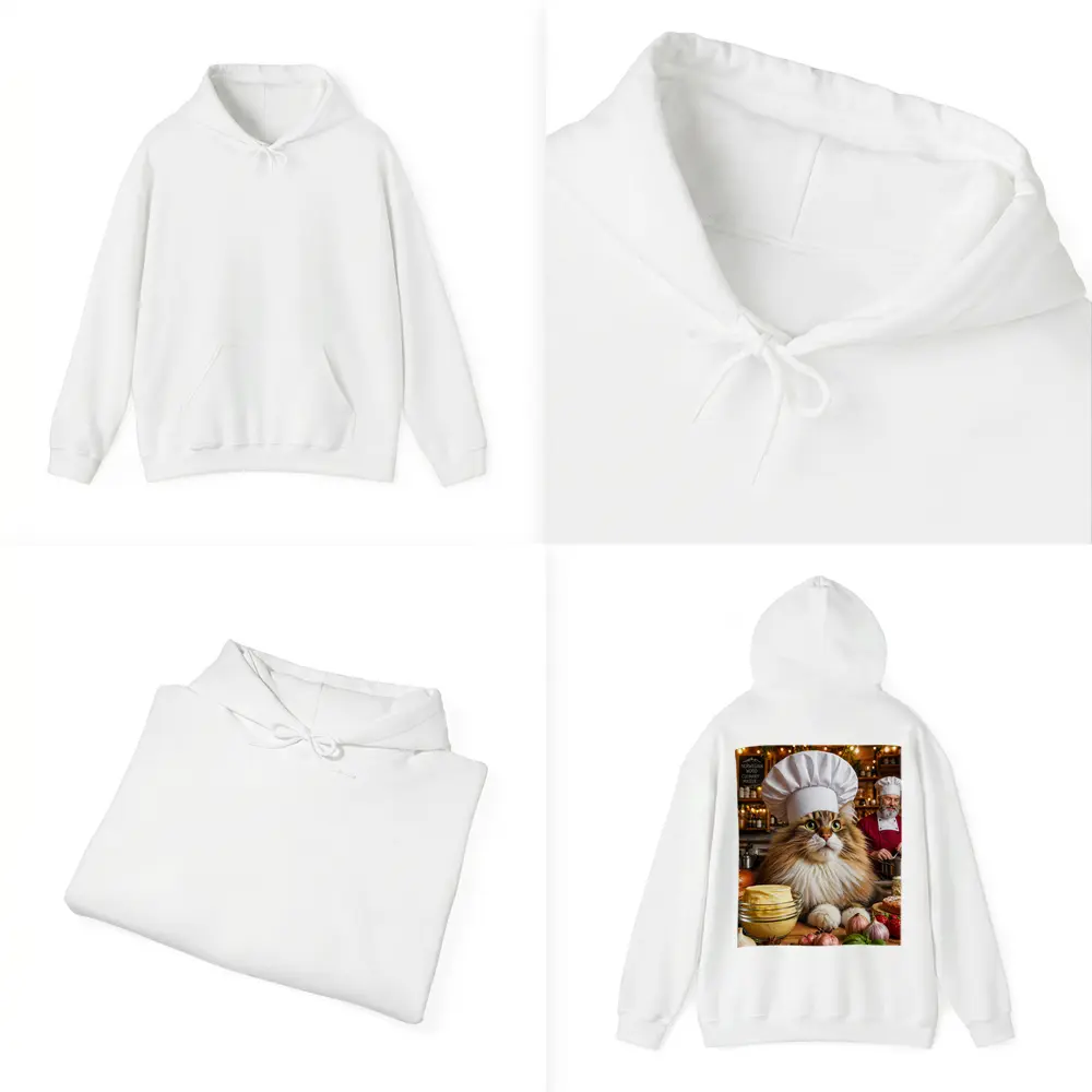 Norwegian Forest Cat Chef Cozy Kitchen – Hoodies