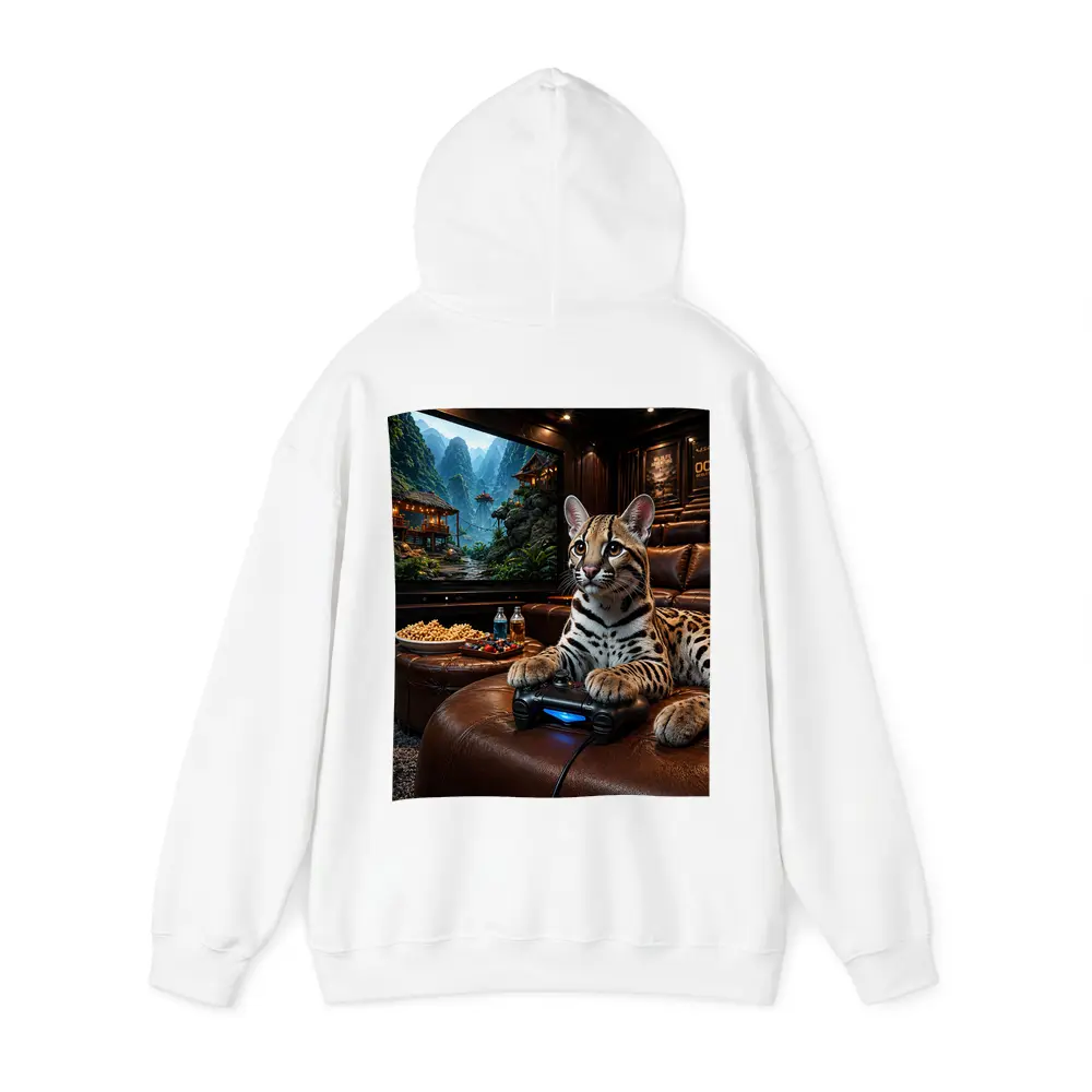 Ocelot Gaming Controller Home Theater Room – Hoodies