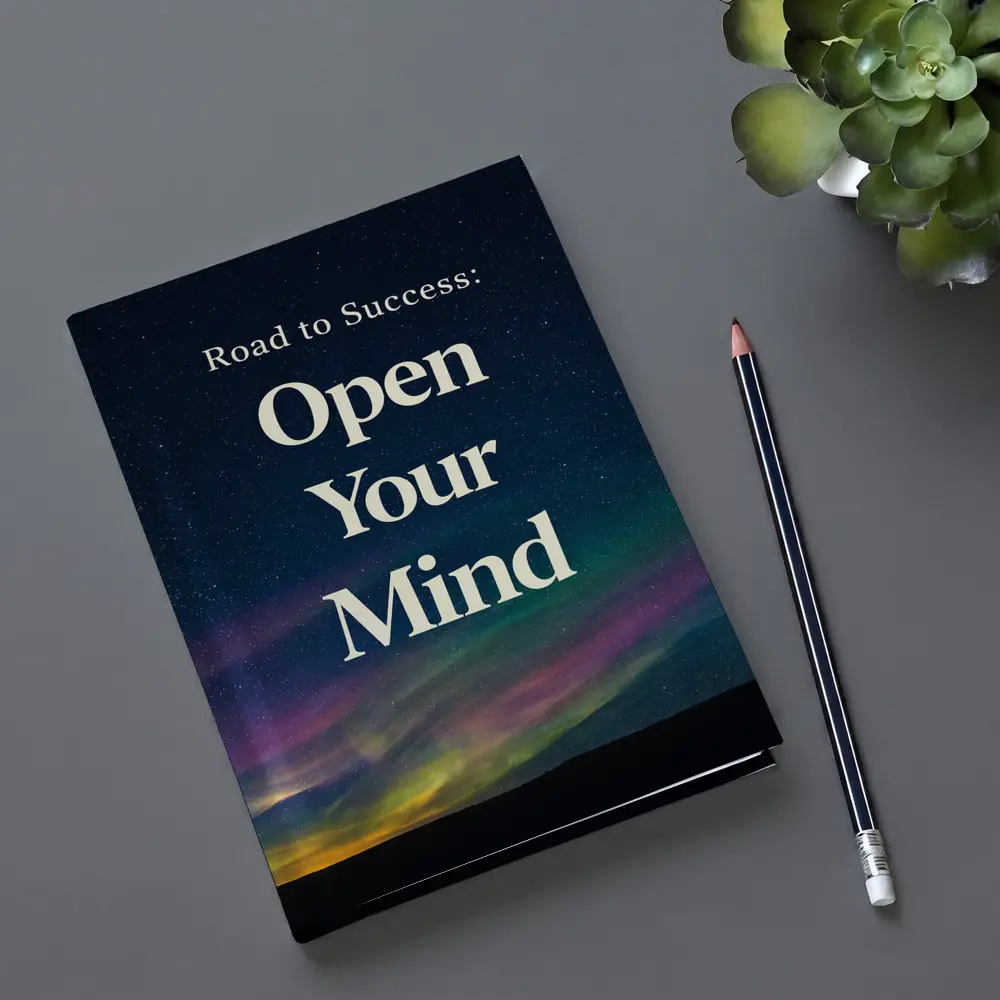 Open Your Mind Road to Success Quote – Notebooks