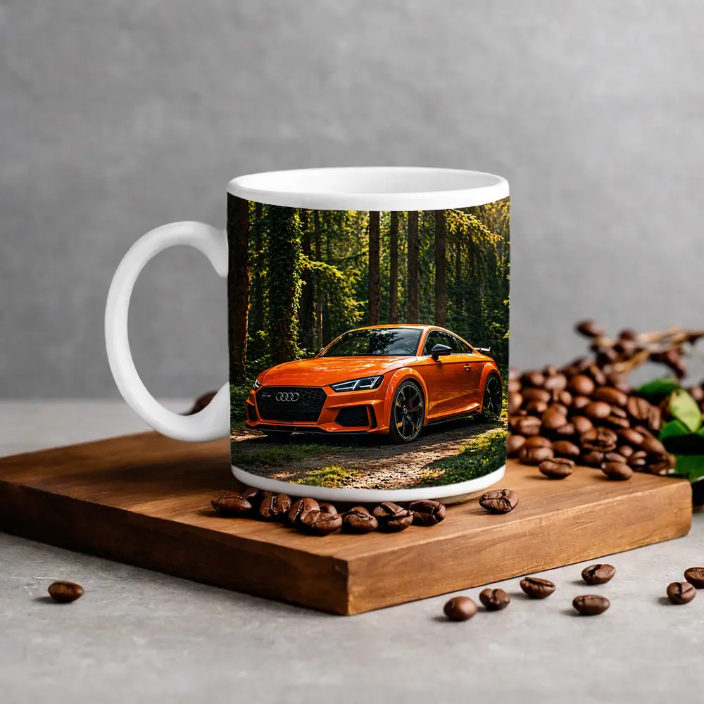Audi TT RS Orange Forest Sunlight – Mugs