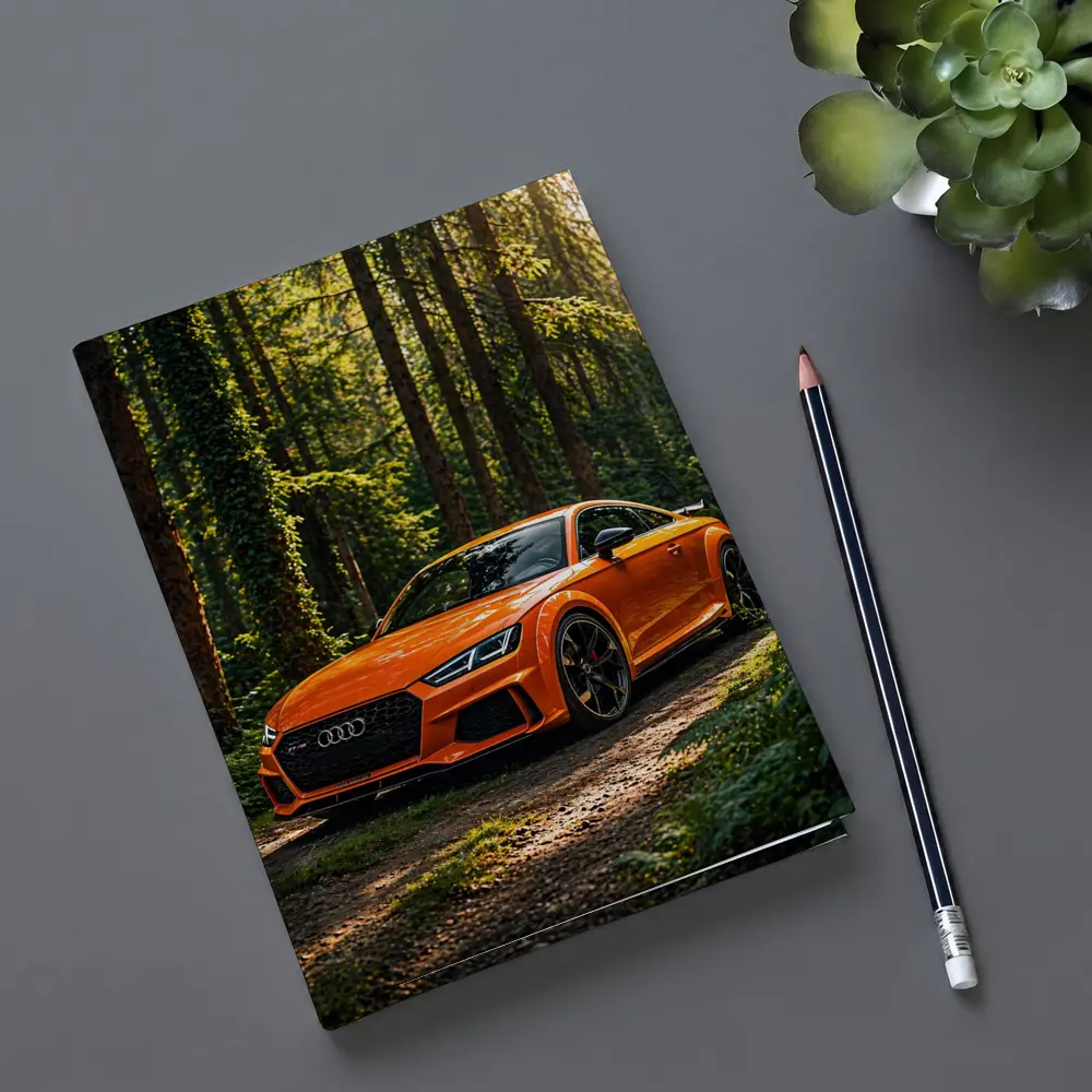 Audi TT RS Orange Forest Sunlight – Notebooks