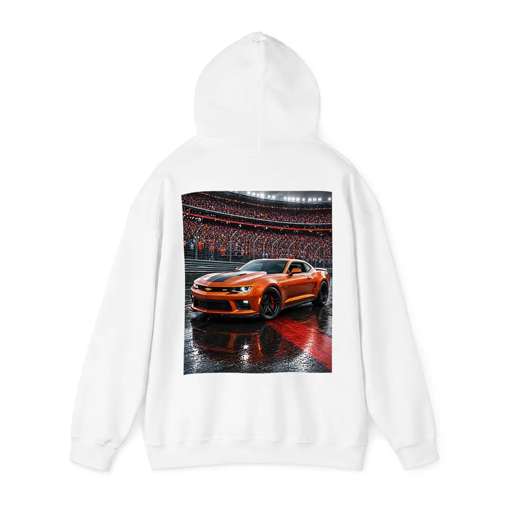 Chevrolet Camaro SS Orange Racing Track Night – Hoodies