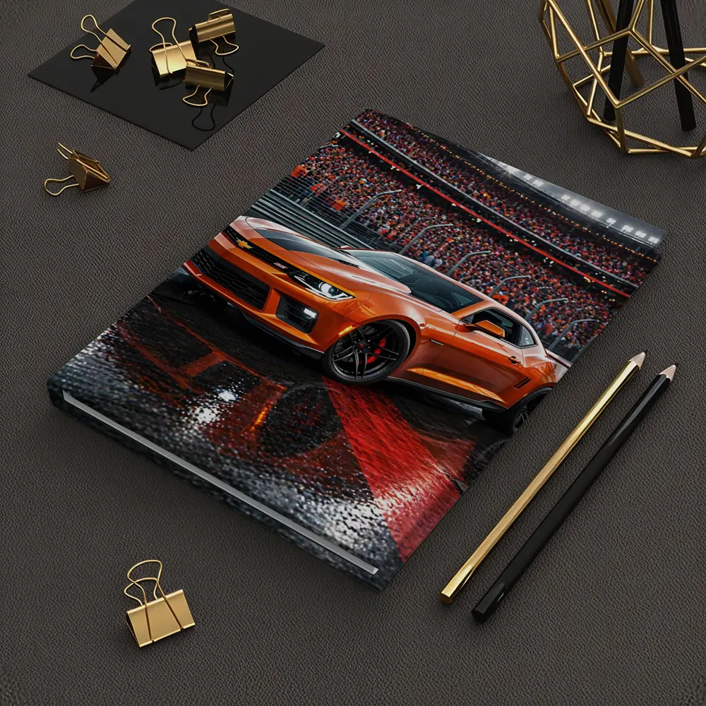 Chevrolet Camaro SS Orange Racing Track Night – Notebooks