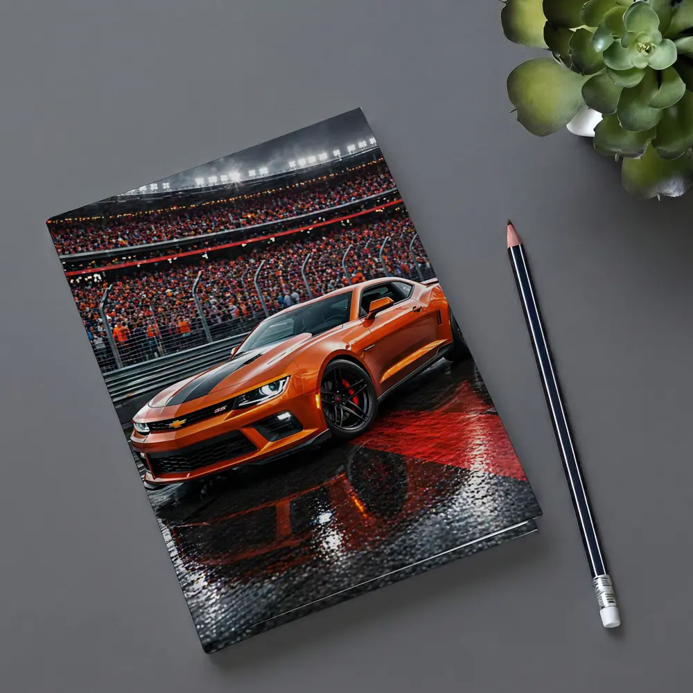 Chevrolet Camaro SS Orange Racing Track Night – Notebooks