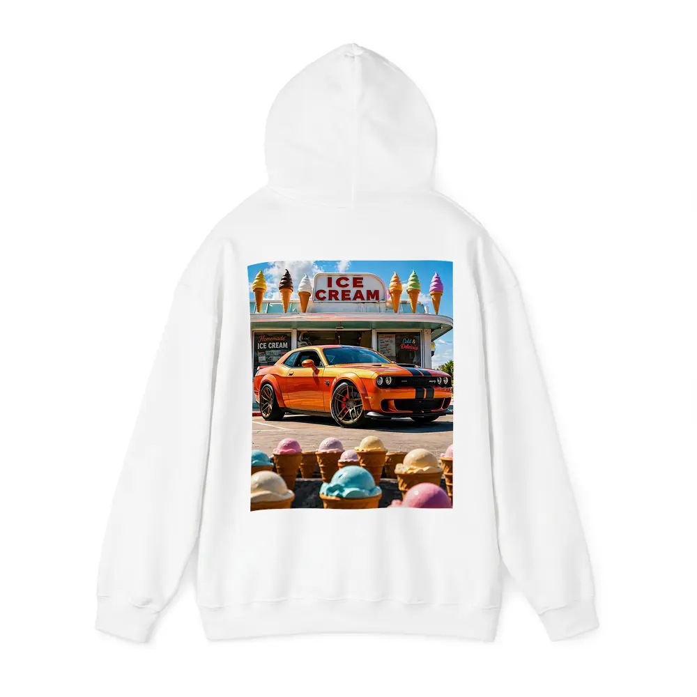 Dodge Challenger SRT Hellcat Ice Cream Shop – Hoodies