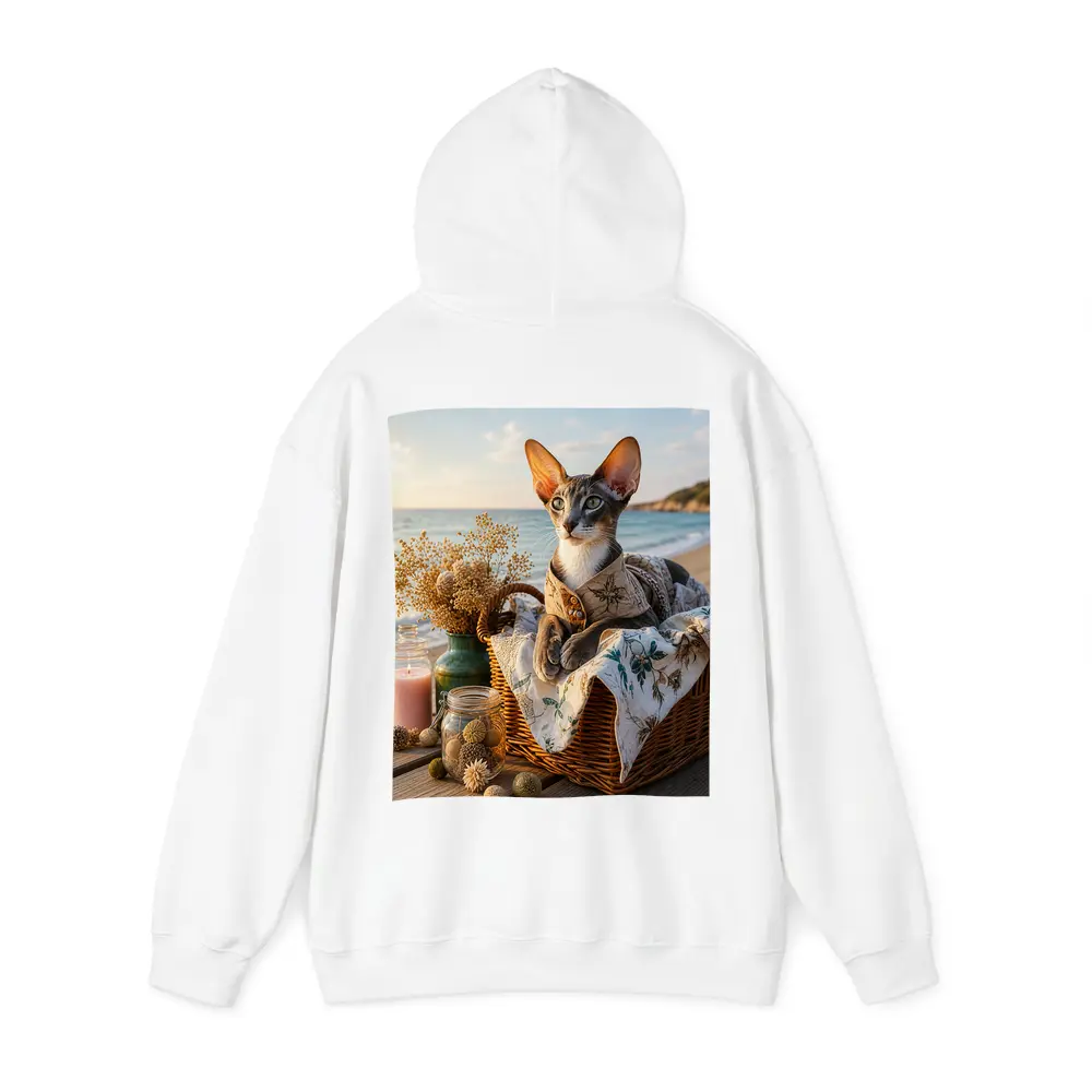 Oriental Shorthair Cat Cozy Beach Basket – Hoodies