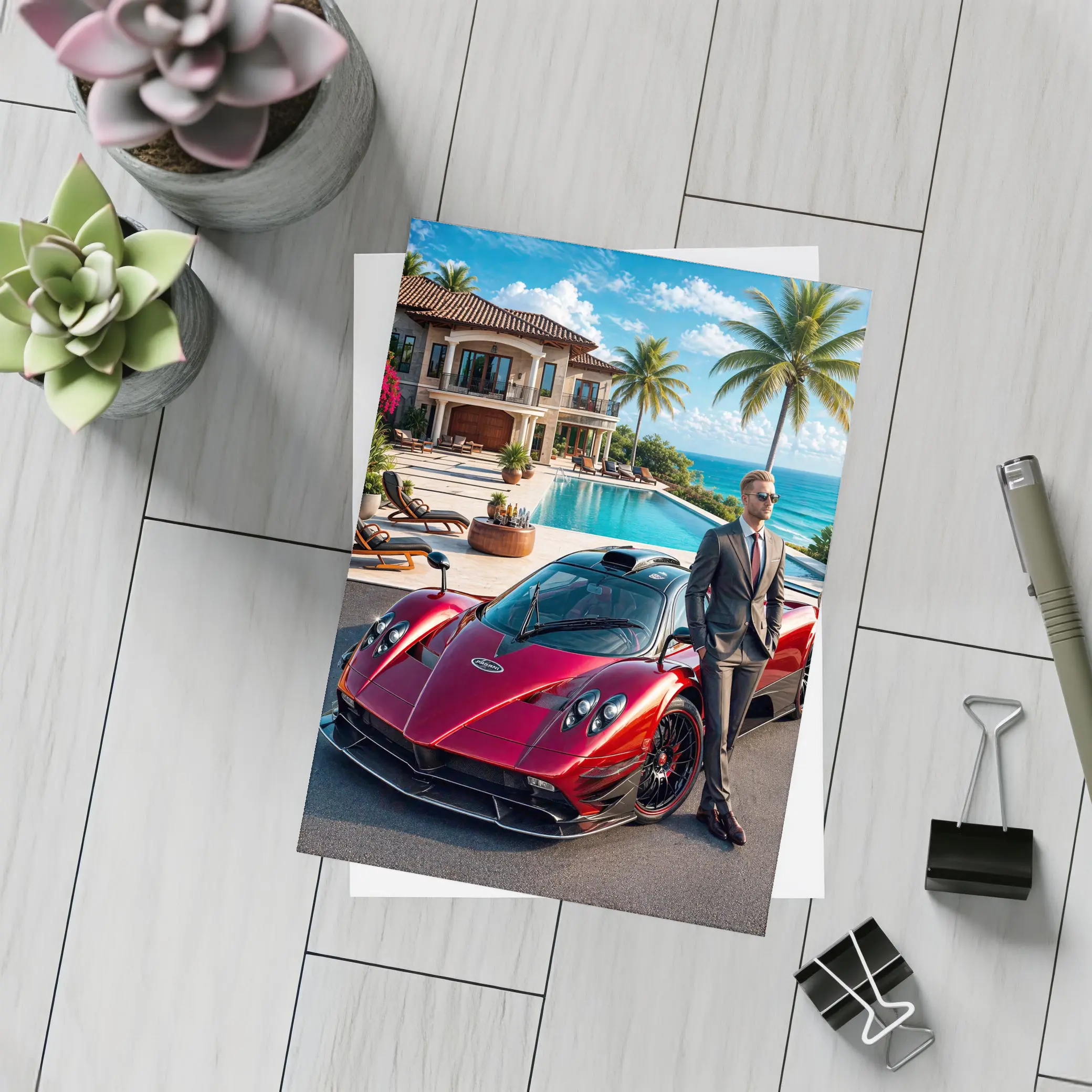 Pagani Zonda Man Luxury Villa Ocean – Postcards