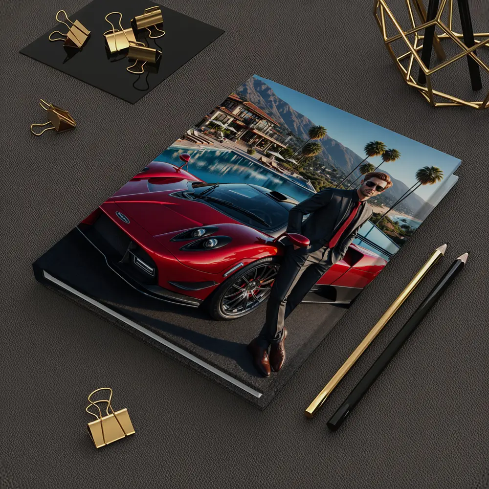 Pagani Zonda Red Supercar Luxury Villa – Notebooks