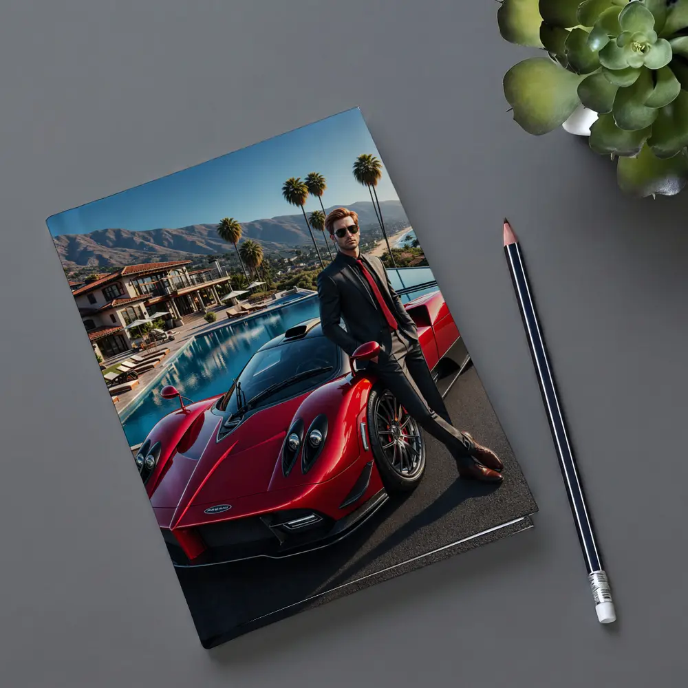 Pagani Zonda Red Supercar Luxury Villa – Notebooks