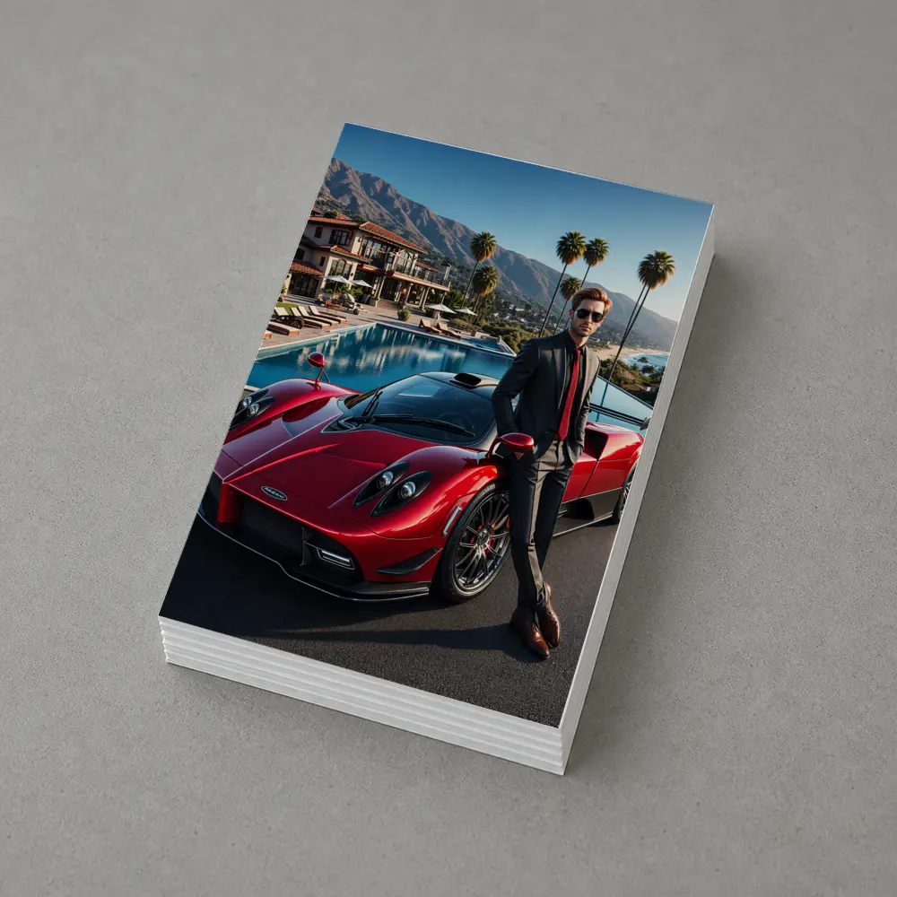 Pagani Zonda Red Supercar Luxury Villa – Postcards